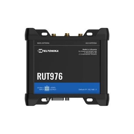 "Teltonika Networks RUT976 (Global) 5G Router - Unmatched Connectivity & Performance - RUT976000000"